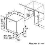 Lavavajillas integrable Bosch SMV4EVX00E 60 cm