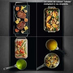 Electrolux EIV734 - induction hob - 4 cooking zones - cutout - width: 68 cm - depth: 49 cm - with beveled front edge - black