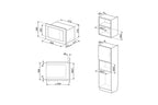 Microondas combinado Smeg FMI625CN