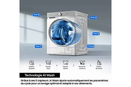 Samsung Frontlader Waschmaschine WW11DG5B25AH