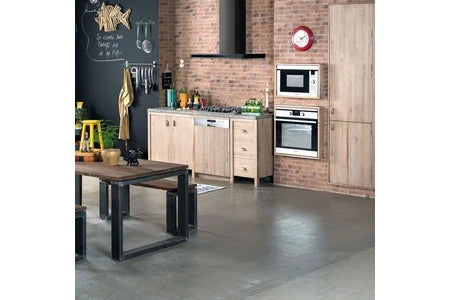 Campana decorativa de pared Silverline de cocina mural TEA negro mate 90 cm