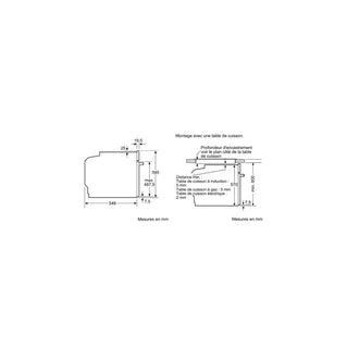 Bosch Multifunction built-in oven, 71 L, 60 cm, white pyrolytic HBA572BW3F