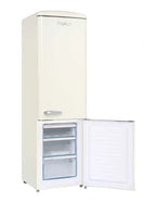 Frigelux CB255RC bottom-freezer refrigerator, vintage retro 1950s style