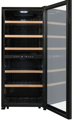 La Sommelière LS102DZBLACK wine aging cooler, 102