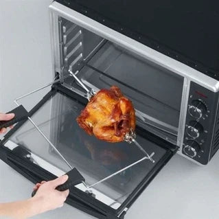 Electric Mini Oven TO2058 fan-assisted 42 L with pizza stone and rotisserie