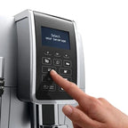 DeLonghi DINAMICA FEB3535.SB Kaffeevollautomat, Silber und Schwarz