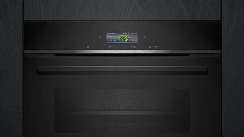 Siemens iQ700 Einbau-Backofen Kompakt-Backofen 60 x 45 cm schwarz CB774G1B1