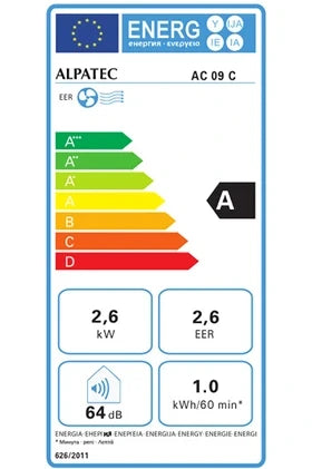 Mobiles Klimagerät Alpatec AC 09 C