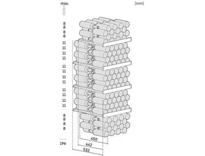 Cava de envejecimiento Liebherr WKV196