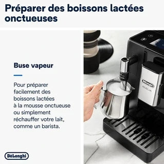 Bean-to-cup coffee machine Delonghi FEB4435.B RIVELIA BLACK