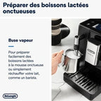 Bean-to-cup coffee machine Delonghi FEB4435.B RIVELIA BLACK
