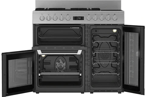 Cocina de libre instalación Leisure CUISINEMASTER PRO 100CM GAS Y VITRO INOX - PR100F560X