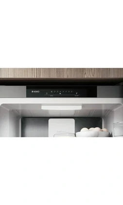 Asko R23841B Einzeltürkühlschrank Edelstahl Black Steel 185 cm