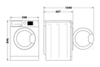 Indesit CYD103DWWFR Wärmepumpentrockner