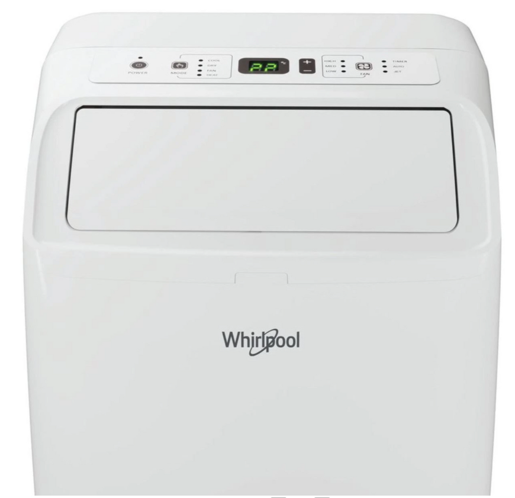Climatiseur Mobile Réversible Whirlpool PACF212HPW – 3300 W, Classe A/A+, R290, 6ème Sens