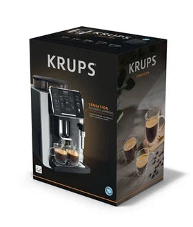 Cafetera automática Krups Sensation EA910E10 Gris