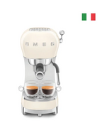 Smeg ECF02CREU Siebträgermaschine, creme