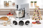 Moulinex Masterchef QA810D01 Küchenmaschine - Knetmaschine - 1500 Watt