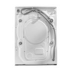 Lave-linge Candy EY12102DE/1-S avec porte blanche et écran de contrôle, vue de face.