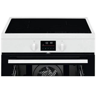 Electrolux SurroundCook LKI64890BW - Range cooker - freestanding - width: 59.6 cm - depth: 60 cm - height: 85 cm - with self-cleaning system - white