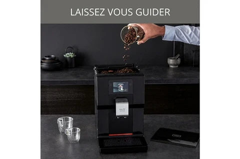 Krups Kaffeemaschine mit Mahlwerk INTUITION PREFERENCE SCHWARZ 11 GETRÄNKE EA873810