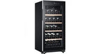 Vinoteca de servicio Haier hws116gae - de libre instalación - 116 botellas al. 126,5 x an. 59,5 cm - negro