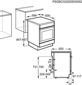 Cocina de inducción Aeg CIS6699BPW