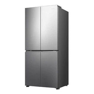 Hisense American-style refrigerator - RQ5P470SEIE - 4 doors - Energy class E - 84,2 X 74,4 X 188,5 Cm - Stainless steel