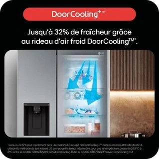 LG GBV22NCDPY bottom-freezer refrigerator