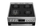 Whirlpool W6G8LCSWXF stainless steel gas cooker