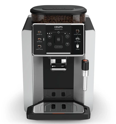 Cafetera automática Krups Sensation EA910E10 Gris
