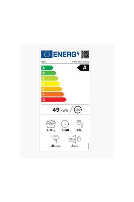 Haier HW90-BPD13386U-S Autodose top-loading washing machine