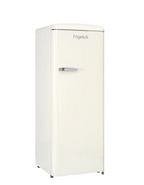 Frigelux RF218RC single-door refrigerator, vintage retro 1950s style