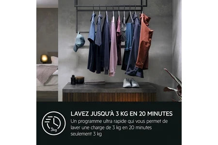 Lavadora de carga frontal Aeg LFR95A116SW AbsoluteCare 10.0 kg