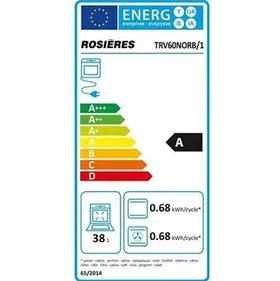 Combinación de horno y lavavajillas Rosieres TRV60NORB/1 - TRIO 3 EN 1