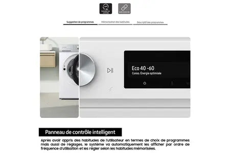 Samsung WW11DG6B85LB BESPOKE AI front-loading washing machine