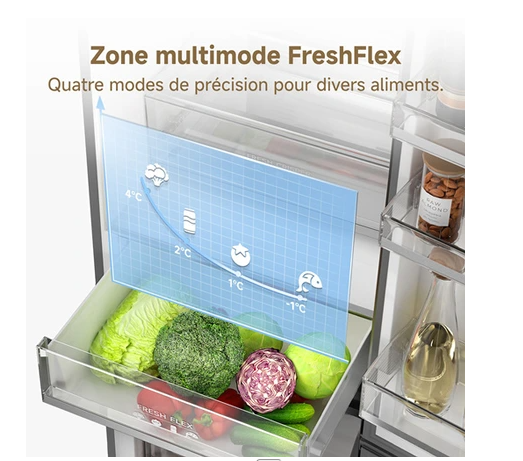 Frigorífico combi Dreame Mega Pro 409 L