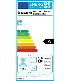 Glem GE960CMIX2 Standherd Breite: 90 cm - Tiefe: 60 cm - Höhe: 91 cm