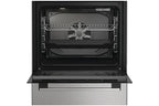Indesit I6V5LCX stainless steel ceramic cooker