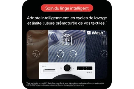 Lg F34X71WHST front-loading washing machine