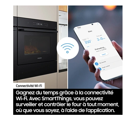 Samsung Einbaubackofen NV7B4550VAK BESPOKE