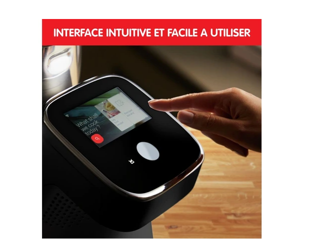 Robot de cocina Moulinex I Companion Touch Pro XL negro HF93D810