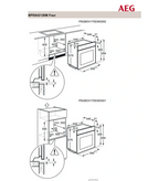 Aeg BPE642120M Einbaubackofen