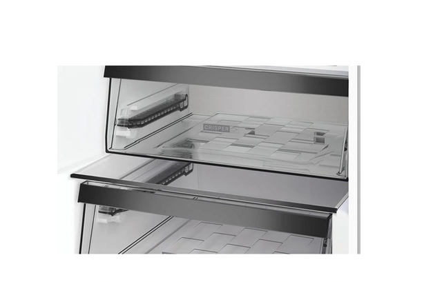 Kühl-Gefrier-Kombination unten Whirlpool WHK26404XP7E Grau