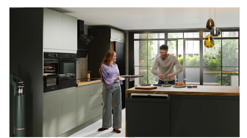 Samsung Einbaubackofen NV7B4550VAK BESPOKE