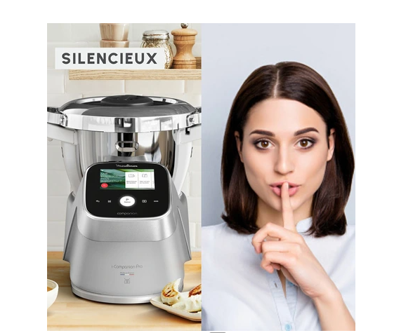 Moulinex i-Companion Touch Pro food processor, 18 modes, 4.5 L HF93ECF0