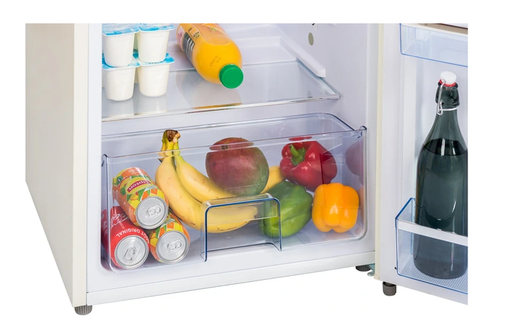 Frigelux RF218RC single-door refrigerator, vintage retro 1950s style
