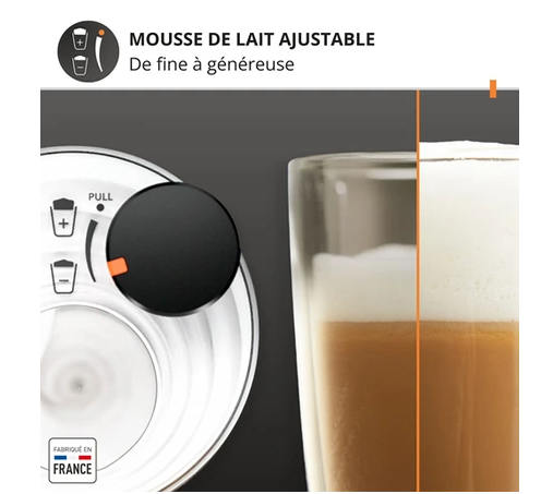 Krups Sensation Lait EA912HF1 Kaffeemaschine Anthrazitgrau + Wartungskit
