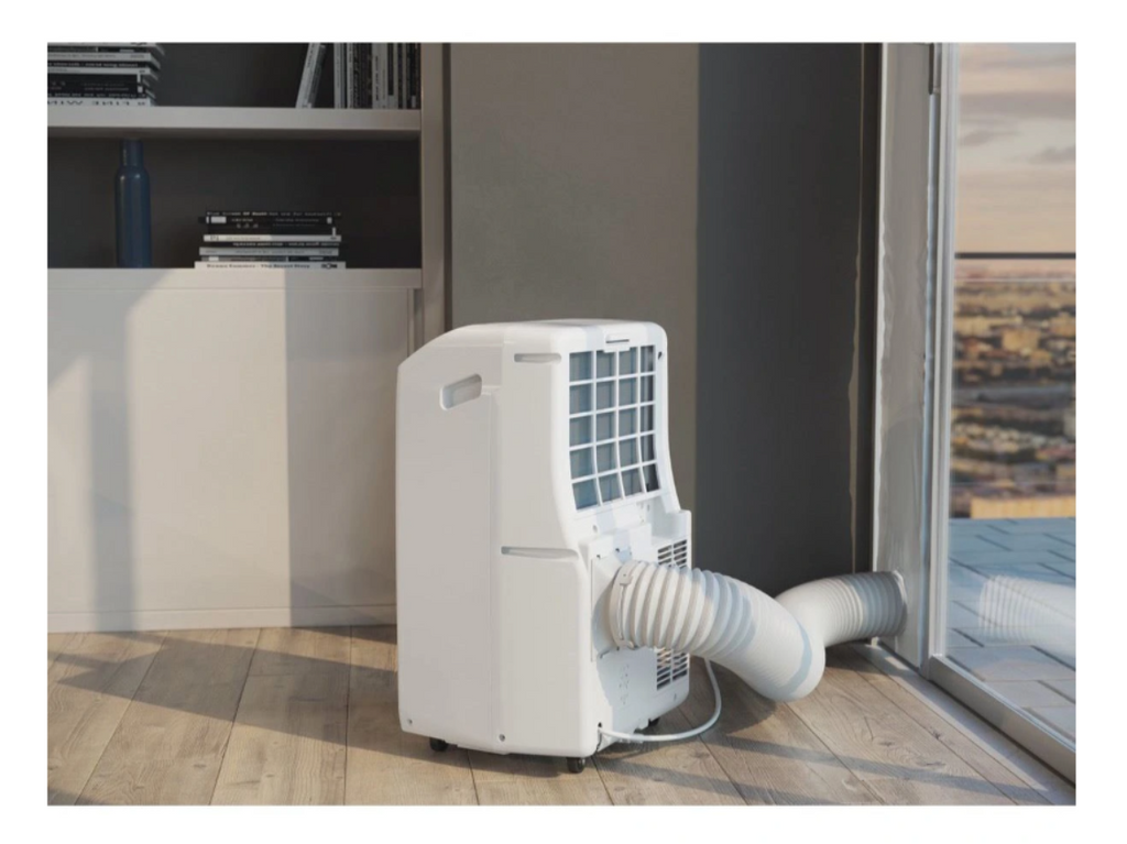 Climatiseur Mobile Réversible Whirlpool PACF212HPW – 3300 W, Classe A/A+, R290, 6ème Sens