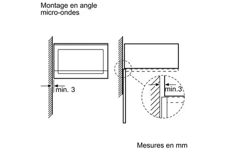 Neff HLAGD53G0 Graphitgrau Mono-Mikrowelle